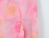 KYLETHOMASW  -  Romantic Floral Print Summer Vacation Dress Women Sexy Backless V Neck Ruffle Long Dresses Maxi Vestidos