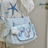 KYLETHOMASW  -  Cute Ita Tote Bag Clear Display Window Crossbody Bags New Fashion DIY Shoulder Bag Female Y2K Handbags and Purses