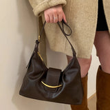 KYLETHOMASW  -  Luxury Design Fashion Fairy Shoulder Bags Office Lady Elegant Chic Women's Handbags Y2k Aesthetic Vintage All Match Underarm Bag