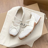 KYLETHOMASW  -  Women's Mary Jane Shoes Exquisite Shallow Chunky Sneakers for Woman Fashion Ballet Casual Shoes Designer Shoes Zapatos De Mujer