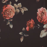 KYLETHOMASW  -  Elegant temperament rose fishtail skirt French medium long slim fit mesh elegant retro half skirt women's clothing