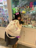 KYLETHOMASW  -  Floral Cloth Large Capacity Multifunctional Crossbody Bag Fashion Women Mommy Commuting Bags