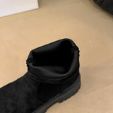 KYLETHOMASW  -  Women Chelsea Ankle Boots Autumn 2025 Suede Snow Short Botas Platform Mid Heels Women Shoes Designer Brand Casual Sport Boots