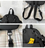KYLETHOMASW  -  Students Backpack for girl Cute Schoolbag Lady Fashion Shoulder Bag Korean Trend Middle High School