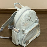 KYLETHOMASW  -  Japanese Y2k Aesthetic Sweet Kawaii Backpack Women Transparent Schoolbags Girls Students Chic Preppy Casual Ita Bags Streetwear