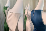 KYLETHOMASW  -  Luxury Solid Womens Long Dresses Sexy Elegant Ruffles Blue Chic Evening Dress Slim Fit Whit Canisole Green Mermaid Vestidos