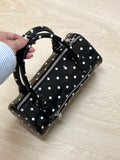 KYLETHOMASW  -  Korean Niche Polka Dot Hand-held Cylindrical Bag New Versatile Spicy Girl Single Shoulder Crossbody Commuting Handbag