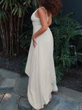 KYLETHOMASW  -  Summer Sexy White Dress Women Fashion Slim Sleeveless Elegant Party A-LINE Dresses Female Patchwork Casual Streetwear Clubwear