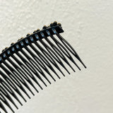 Kylethomasw Handmade Hair Combs Clips Tooth Plastic Hairpin Women Side Twist Comb French Floral Pearl Hairpin Girls Hair Accessories