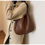 KYLETHOMASW  -  Business Tote Bag With Large Capacity For Commuting, Retro And High-End Texture Fashionable Versatile Shoulder Bag For Women