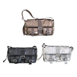 Kylethomasw Stylish Shoulder Bag for Women Trendy PU Underarm Bags Handbag with Unique Appearance