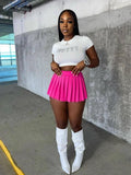 Kylethomasw 2024 Sexy Mini Pleated Skirts For Women Korean Fashion High Wiast Tennis Skirt Summer Girl Y2k Accessories A-line Stretchy Skirt