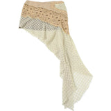 KYLETHOMASW  -  Knitted Elegant Skirt Women Low Waist Patchwork Irregular Hip-Covering Street Fashion Versatile Casual Sweet Style Bottom