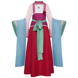 KYLETHOMASW  -  Cosplay Costume Anime The Apothecary Diaries Mao Mao Pink Kimono Full Set Women Outfit with Necklace Halloween Comic Con