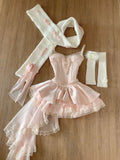 KYLETHOMASW  -  Vintage French Elegant Sweet Woman Dress Sexy Strapless Design Short Party Mini Dress Female Fairy Birthday Party Chic Clothes