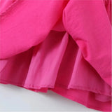 KYLETHOMASW  -  Sexy Rose Pink Bra Corset style Spaghetti Strap Mini Dress Women Backless Party Skater Low Waist Short Sling Robe Vestido