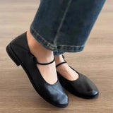 KYLETHOMASW  -  Mary Jane New Style Breathable Flat Shoes Round Toe All-Match Shallow Mouth Casual Female Sneakers Leisure Versatile Women Shoes