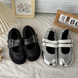 KYLETHOMASW  -  Autumn New Ballet Sports Mary Jane Retro Shoes for Women Design Sense Single Shoes for Women