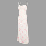 KYLETHOMASW  -  New Women Dress Sexy Backless Sleeveless Sling Dresses Summer Streetwear Fashion Print Elegant Lady Casual Slim Dresses Clothing