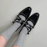 KYLETHOMASW  -  Roman Style Pointed Toe Ladies Shoes 2025 Fashion Mid Heels Rivet Women Single Shoes Elegant Versatile Casual Women Shoes