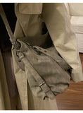 Kylethomasw  Vintage Casual Tote Bags Women Y2k Grunge Fairy Core Large Capacity Handbags Ladies Retro Harajuku Designer Luxury Bag