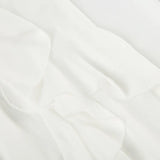 KYLETHOMASW  -  Women Pants Ruffles Patchwork Meash Bandage Slim Irregular Sexy Flare Long Trouser Streetwear Ladies Casual Jogger