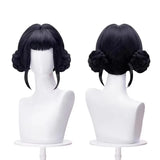KYLETHOMASW  -  Zoey Cosplay Costume Wig Shoes Black Coat Singing Suit Song-Promotion Costume Women Halloween Party Role Playing Outfit