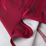 KYLETHOMASW  -  Retro red waist cinching slimming, backless camisole, spicy girl, niche temperament, sexy versatile tank top