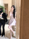 KYLETHOMASW  -  Summer Elegant Evening Party Midi Dresses Women Vintage Sleeveless Y2K Mini Birthday Dress Casual Korean A-line Vestidos