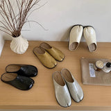 KYLETHOMASW  -  New Women Shoes Exquisite Japanese Style Muller Slippers for Woman Fashion Vacation Casual Shoes Designer Shoes Zapatos De Mujer