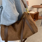 KYLETHOMASW  -  Vintage Y2k Aesthetic Fashion Simple Women's Handbags High-capacity Grunge Casual Shoulder Bag Streetwear Trendy Crossbody Bags