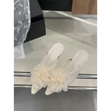 KYLETHOMASW  -  Low Shoes Cotton Fabric PU Rome Hoof Heels Rubber Low Shoes Cotton Fabric Rome Hoof Heels Rubber