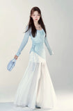 KYLETHOMASW  -  Summer 2PCS Sexy Spaghetti Strap Print Dress for Women Korean Fashion Slim Fit and Slimming Temperament Elegant Long Dress