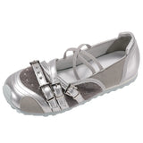 KYLETHOMASW  -  Casual New Women Flat Shoes 2025 Fashion Comfortable Outside Women Shoes Round Toe High Quality Lightweight Single Shoes