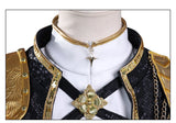 KYLETHOMASW  -  Black Golden Rumi Zoey Mira Cosplay , Costume Wig Girls Suit Child Halloween Party Role Playing Outfit