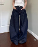 KYLETHOMASW  -  American Vintage Moda High Waist Skinny Jeans Women Slim All-match Denim New Trousers Loose Straight  Minority Premium Soft Jean