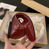 KYLETHOMASW  -  Spring New Women Flat Shoes Fashion Square Toe Shallow Slip On Ladies Casual Ballerina Shoes Soft Flat Ballet Shoes New