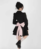 KYLETHOMASW  - School American Style College Style Japanese Upscale Pink Bow Waist Closure Suit Skirt Spring/summer Dress Short Style