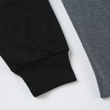 KYLETHOMASW  -  Retro personality contrasting wide neck casual knit shirt for spicy girls, loose and versatile top for the street