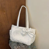 KYLETHOMASW  -  Bow Large Capaci Bag Shoulder Bags Star Tote Bolsos mujer Daily Commute Bolsa Teenage Girls Bolsas Practical Sac Femme