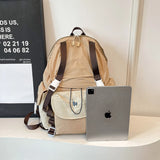 KYLETHOMASW  -  Women's Soft Big Cloth Backpacks New in Fashion Summer Backpack Girls School Book Bag Cute Travel Back Pack