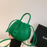 Kylethomasw Fashion Brand Design Crossbody Bag for Women 2024 Luxury Vintage Shoulder Handbag Female Tote Bag Casual PU Leather Bucket Bag