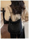 KYLETHOMASW  -  Korean New Women's Handheld Single Shoulder Retro Large Capacity Office Commuter Fashion Tote Bags