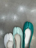 KYLETHOMASW  -  Soft-faced Soft-soled Pig's Feet Split-toed Women's Leather Ballet Mary Jane Single Flat Bottom Shoes