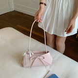 KYLETHOMASW  -  Women's Small PU Leather Shoulder Bag New Trend Solid Color Underarm Tote Bag Female Fashion Sweet Casual Dating Handbags