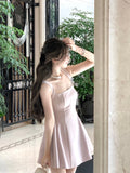 KYLETHOMASW  -  Summer Elegant Evening Party Midi Dresses Women Vintage Sleeveless Y2K Mini Birthday Dress Casual Korean A-line Vestidos