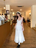 KYLETHOMASW  -  Strap Dress For Women With a Gentle Summer Temperament, Beach Vacation A-Line Long Dress