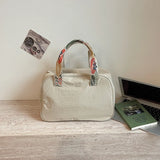 KYLETHOMASW  -  Korean Style Soft Shoulder Tote Bag Ladies Daily Weekend Shopper Shopping Bags New Trend Travel Handbags and Purses