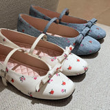 KYLETHOMASW  -  Retro Womens Mary Jane Shoes Fashion French Style Casual Shoes for Woman Elegant Vacation Flat Shoe Designer Shoes Zapatos Mujer
