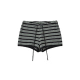 KYLETHOMASW  -  Vintage Striped Knit Shorts Women Drawstring Low Waist Casual Summer Wear